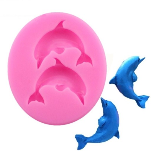 Silikonform delfin