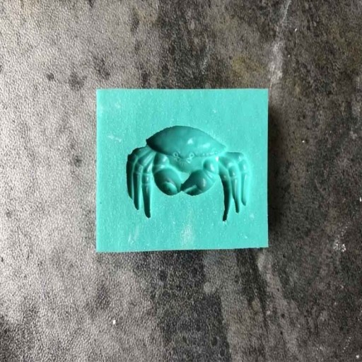 Silikonform krabba