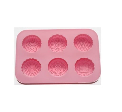 Silikonform för cupcakes med ornament