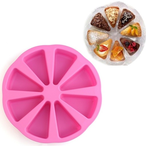 Silikonform för små desserter