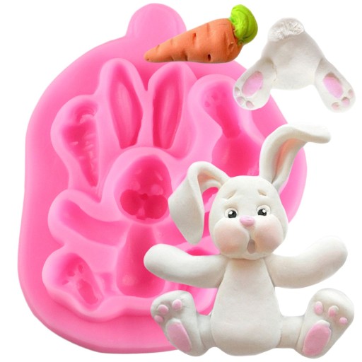 Silikonform hare