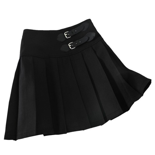 Plisserad kjol för kvinnor P1392