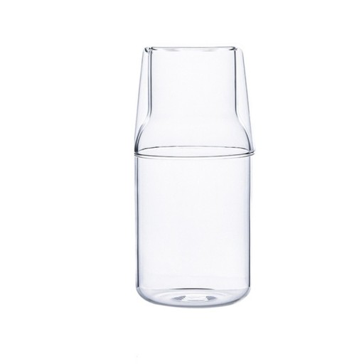 Glaskaraff med glas 2 st