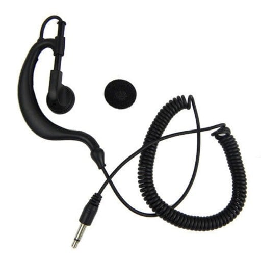 Hörlurar med flexibel kabel