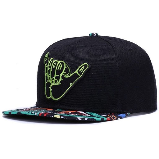 Snapback med handen