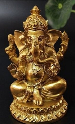 Statyett Lord Ganesh 7 cm