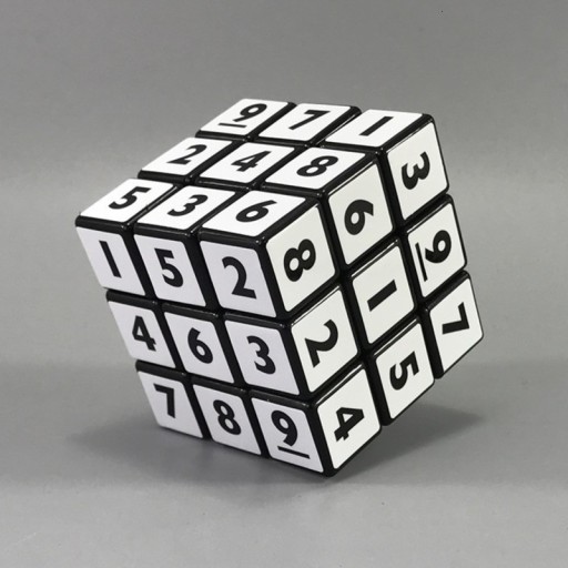 Sudoku kub vit