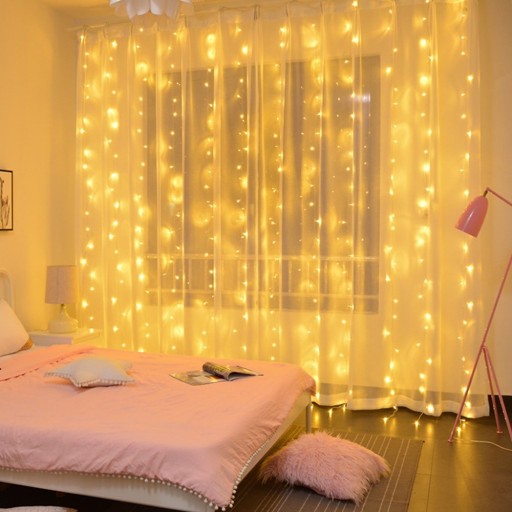 LED ljusridå