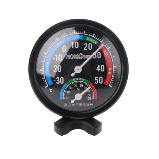 Termometer med hygrometer för terrarium
