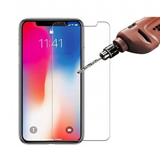 Härdat glas för iPhone X