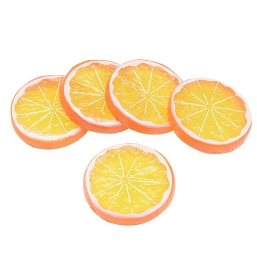 Konstgjorda citrusskivor 10 st
