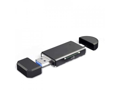 USB / USB-C minneskortläsare