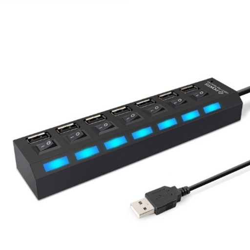 USB 2.0 HUB 7 portar