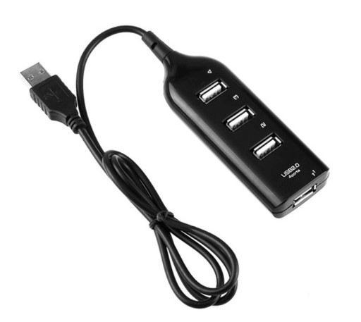 USB HUB 4 portar 50 cm