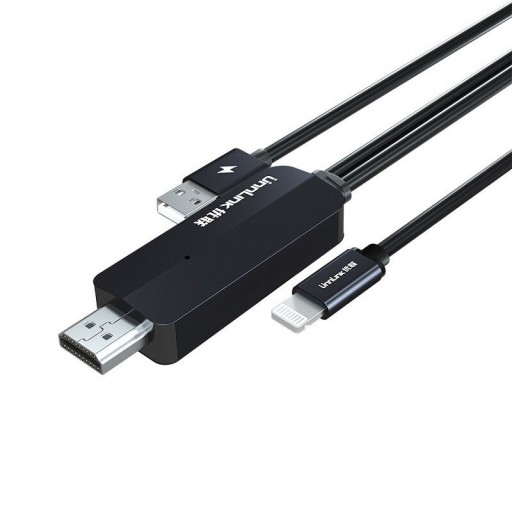 USB Lightning till HDMI skärmspegelkabel
