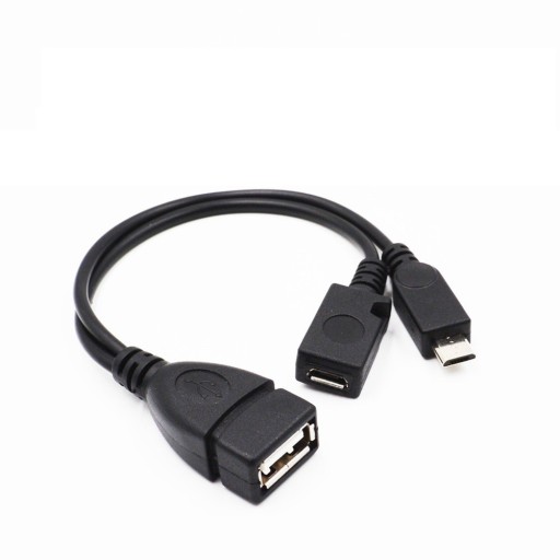 USB-adapter USB AF/micro BM + micro BF, OTG