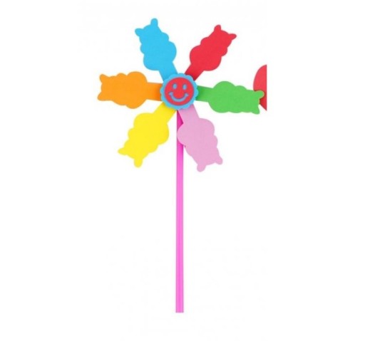 Färgglad pinwheel