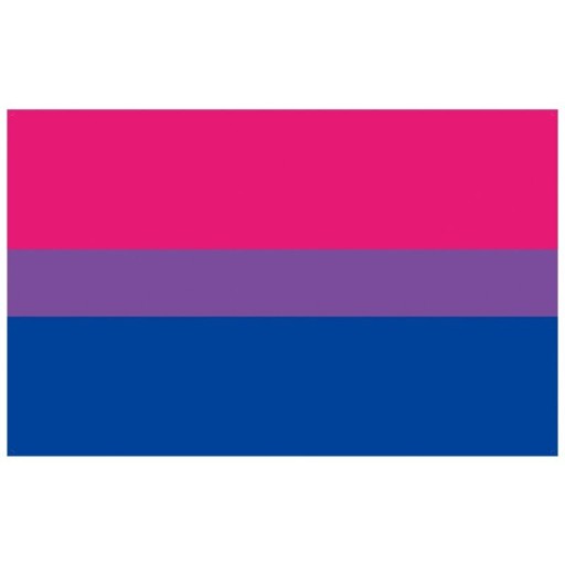 Bisexuell Pride Flagga 90 x 150 cm