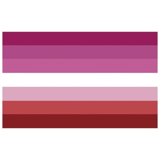 Lesbisk Pride Flagga 90 x 150 cm