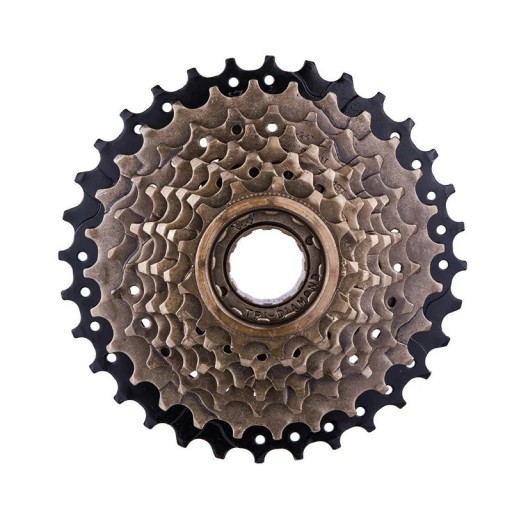 8-speed friløb 13-28T, positionering, til MTB og landevejscykler, 34mm indvendig gevind, rustfrit stål