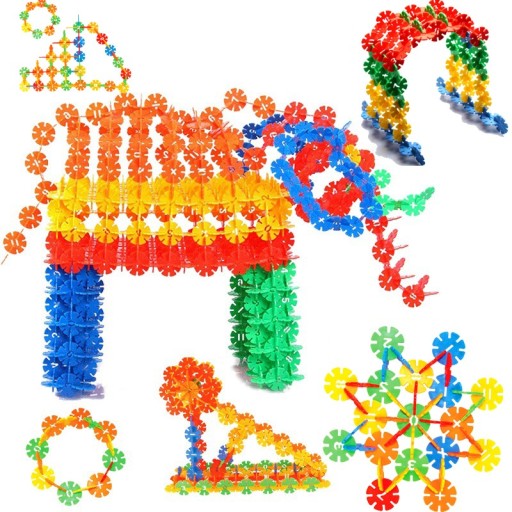 Snowflake byggsats 500 st