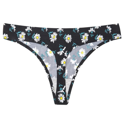 Damtrosa med blommönster