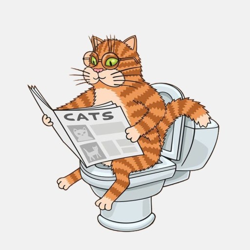 Rolig kattbil klistermärke B471