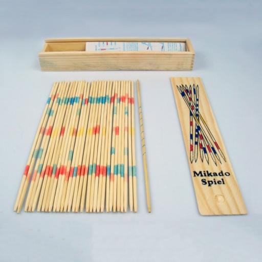 Trä Mikado för barn