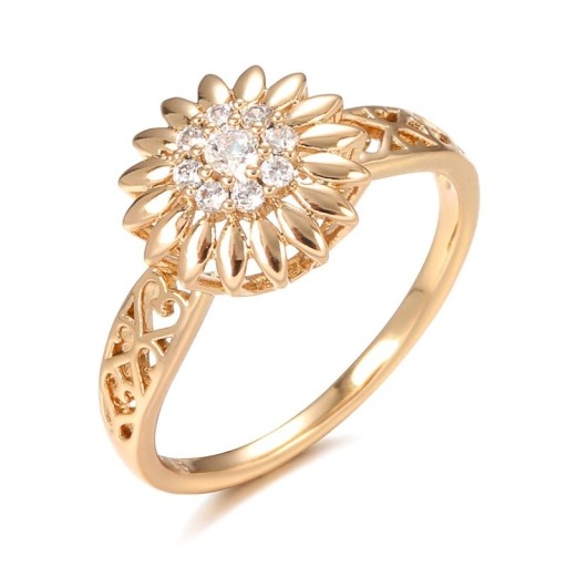 Damring med blomma D1839