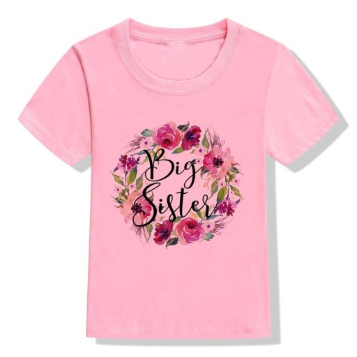 T-shirt för tjejer för systrar 1665
