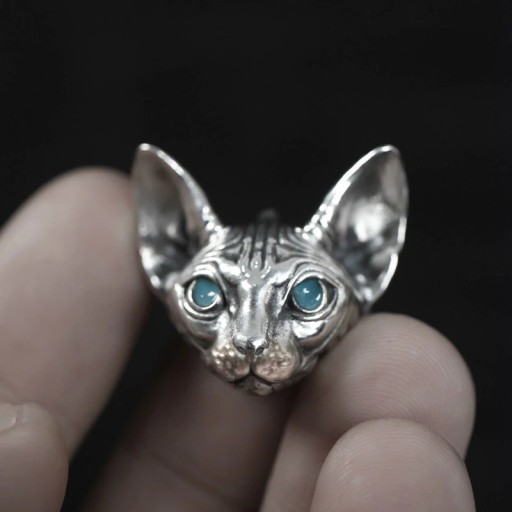 Cat stud örhängen
