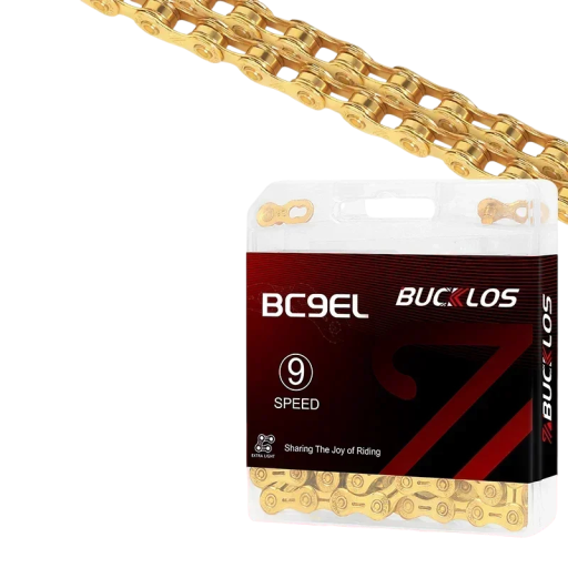 9 Versnellings Fiets Ketting 1/2" x 11/128" 116 Schakels Half Hol Met Snelsluiting MTB Weg Shimano Sram