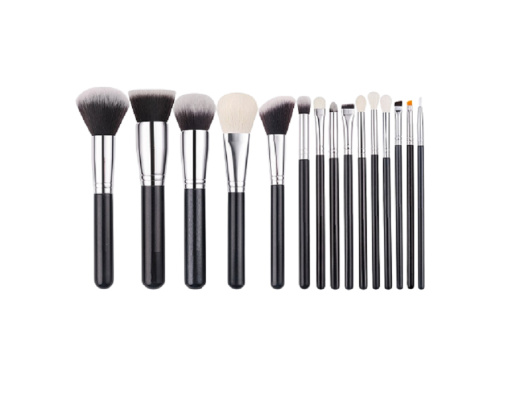 Professionell sminkborsteset 15 st