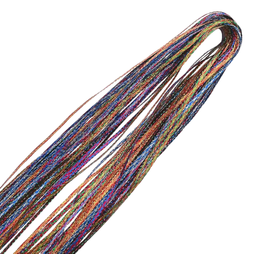 90cm Coloured Hair Strings 12pcs Mix Shades for African Braids Girls DIY Pigtails Women's Styling Hairstyles Hair Accessories