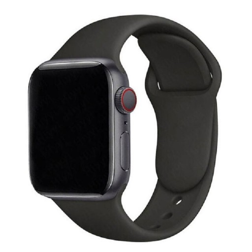 Silikonrem till Apple Watch 42 mm / 44 mm / 45 mm storlek ML