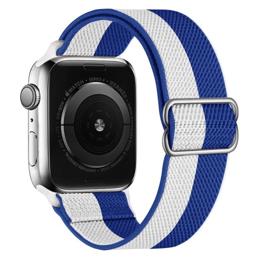 Nylonrem till Apple Watch med grekisk flagga 42 mm / 44 mm / 45 mm