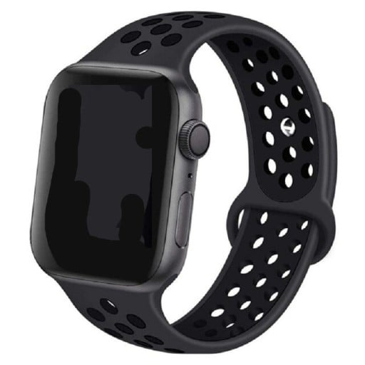 Silikonrem för Apple Watch 42 mm / 44 mm / 45 mm SM T876