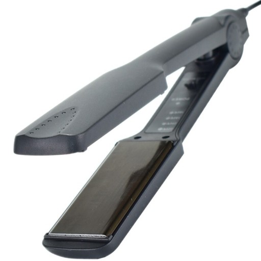 Keramisk hårstraightener 160–220 °C aluminiumplattor 4 temperatursteg 40 W EU-kontakt för torra och fuktiga hår
