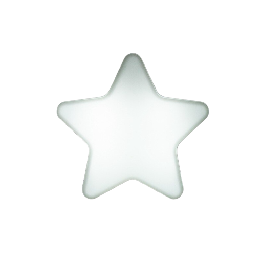 Stjärnformad LED-nattlampa