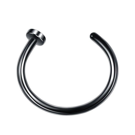 Falsk läpppiercing
