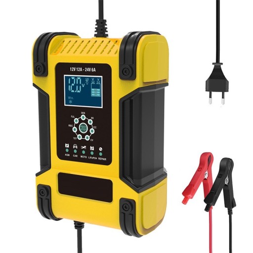 Bilbatteriladdare 12V/24V
