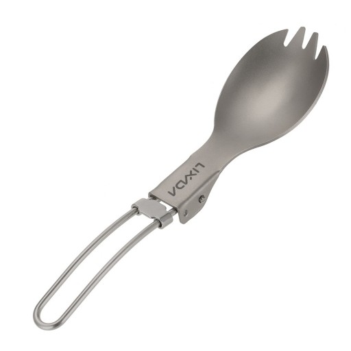 Vikbar kombinationssked