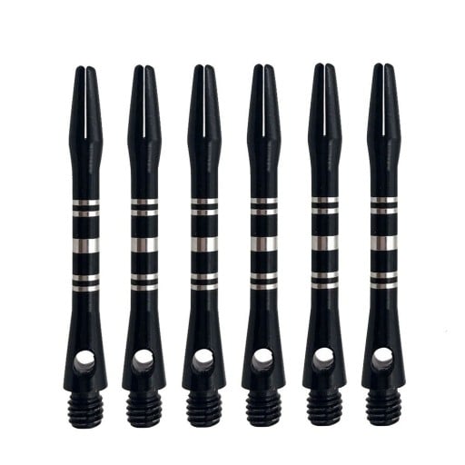 Dartskaft i aluminium 6 st