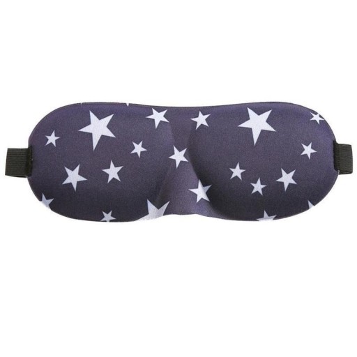 3D sovmask med stjärnor