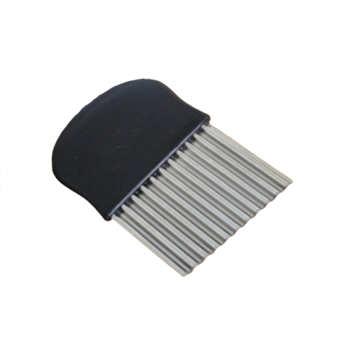 Skivmaskin med tandad kniv