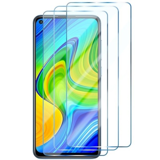 Härdat glas till Xiaomi Redmi Note 9S 3 st