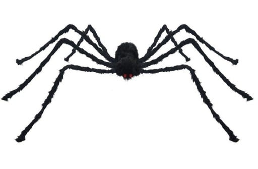 Halloween dekorationsspindel 30 cm