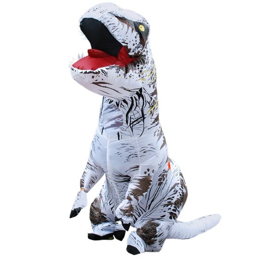 Uppblåsbar T-Rex-dräkt för barn