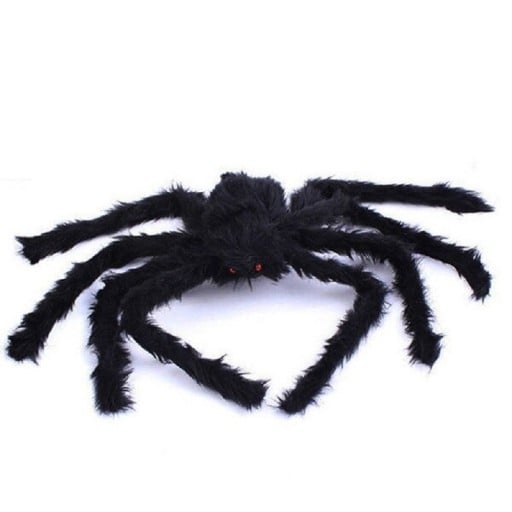 Halloween dekoration jättespindel 75 cm