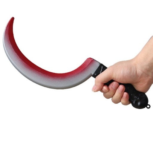 Dekoration blodig skära 38 cm